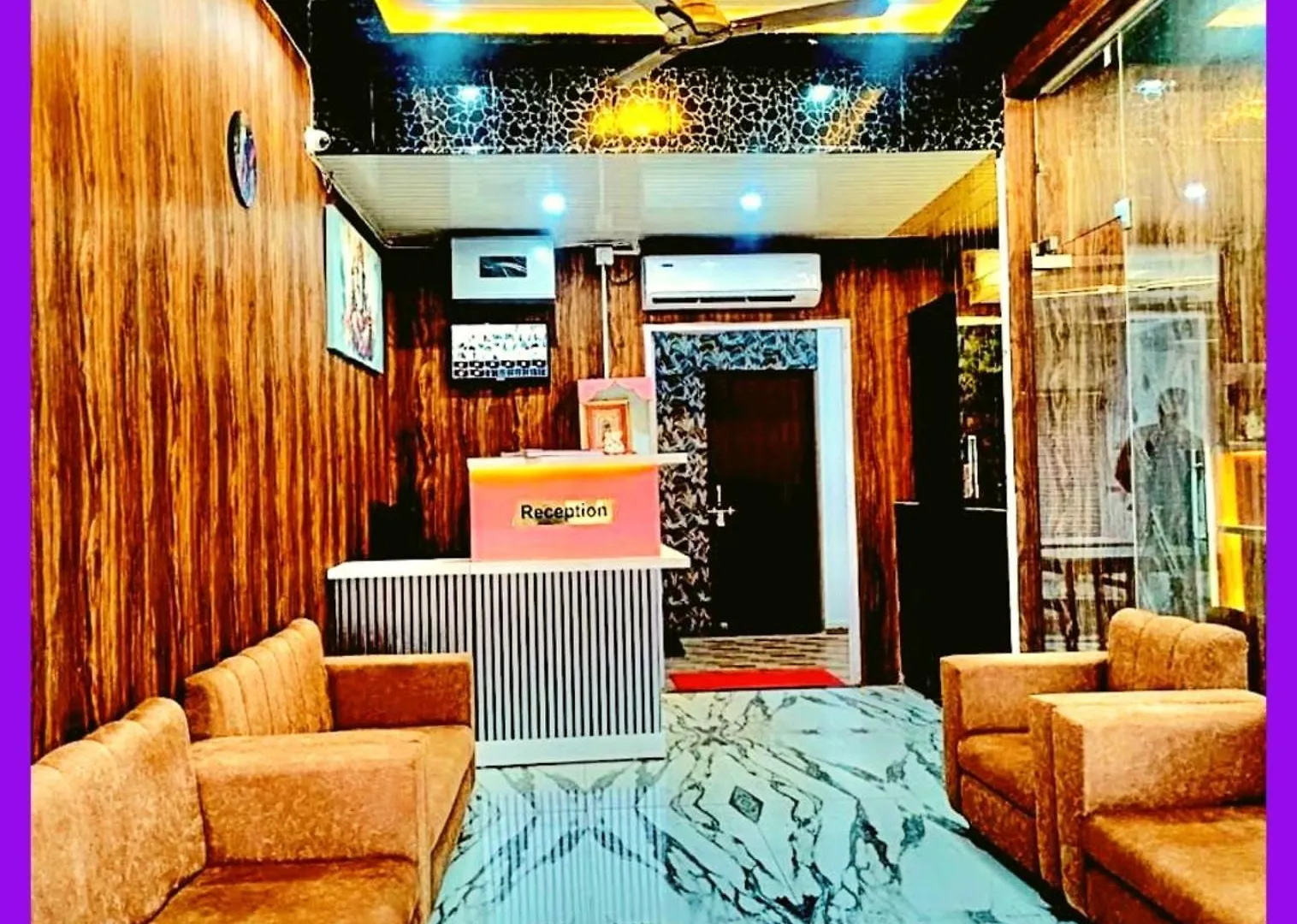 Hotel Vinayak # Grand Near Kashi Vishwanath Temple - Fully Air Conditioning Hotel - A Top Rated Four Star Hotel Varanasi